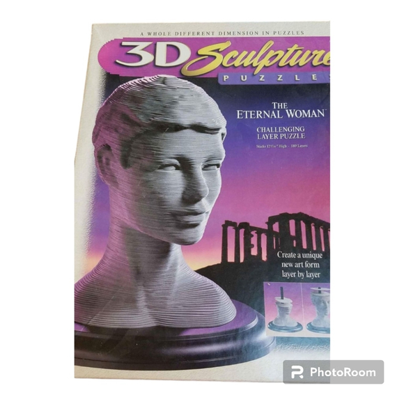 3D Vintage Eternal Woman Sculpture Puzzle - Picture 1 of 4
